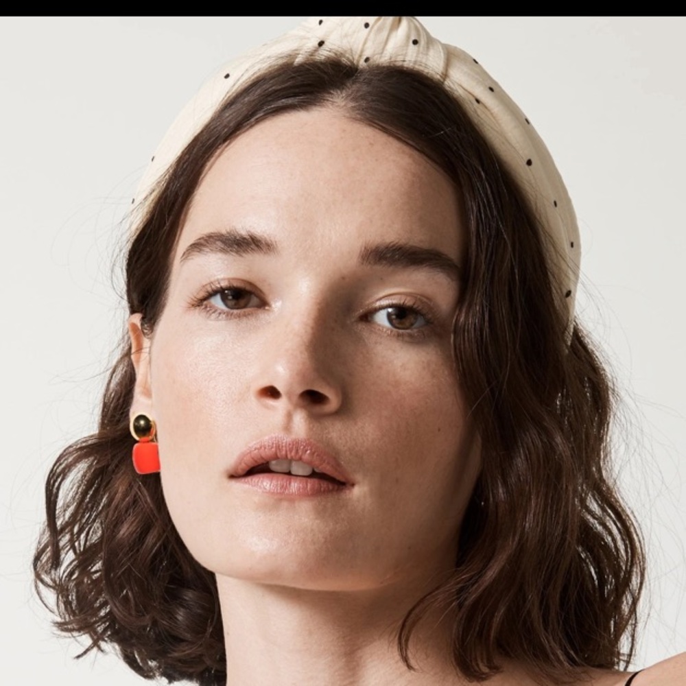 Lele Sadoughi Monaco Double Drop Stud Earrings